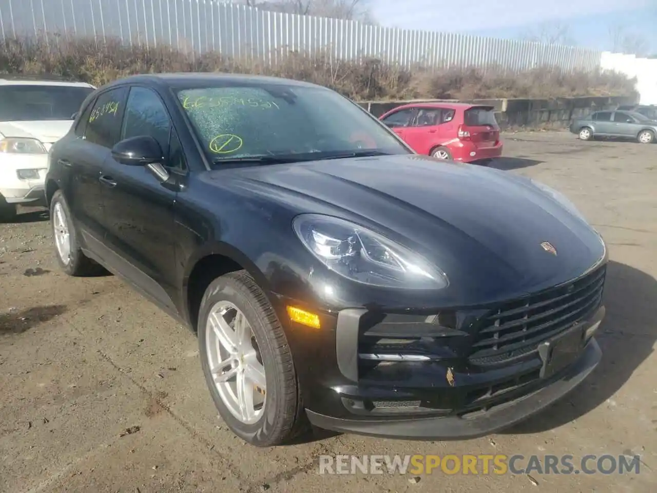 1 Photograph of a damaged car WP1AA2A50MLB01548 PORSCHE MACAN 2021