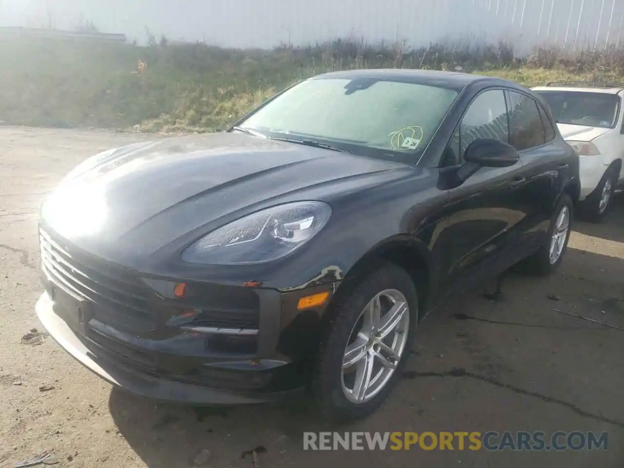 2 Photograph of a damaged car WP1AA2A50MLB01548 PORSCHE MACAN 2021