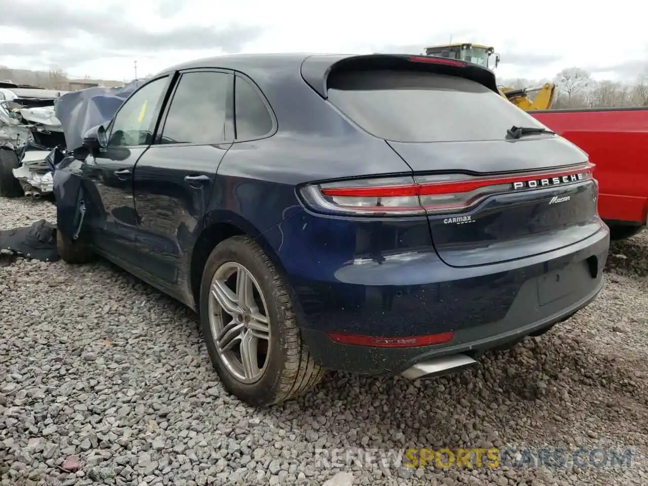 3 Photograph of a damaged car WP1AA2A50MLB06961 PORSCHE MACAN 2021