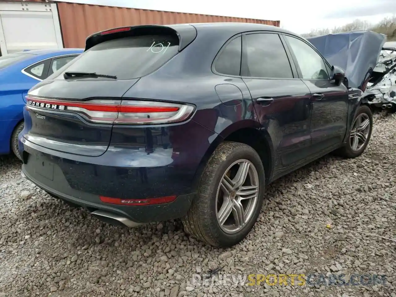 4 Фотография поврежденного автомобиля WP1AA2A50MLB06961 PORSCHE MACAN 2021