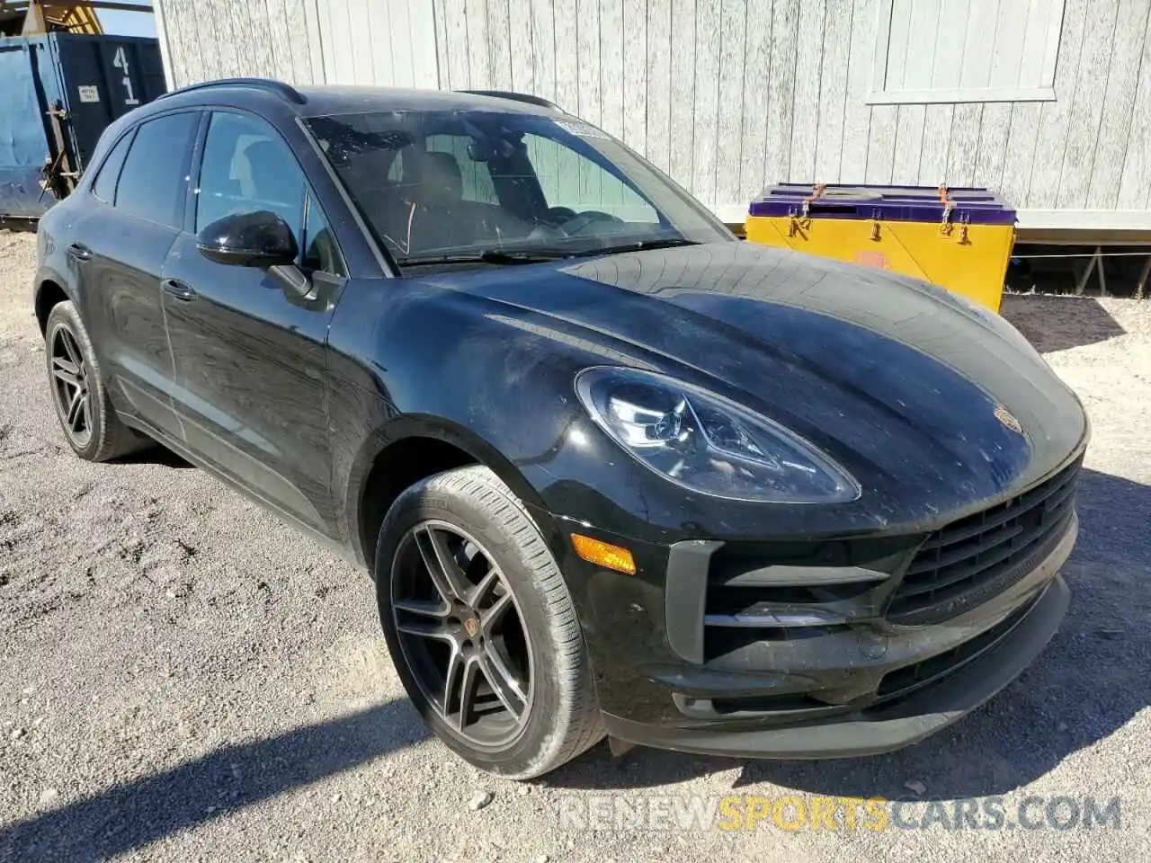 1 Photograph of a damaged car WP1AA2A50MLB10332 PORSCHE MACAN 2021