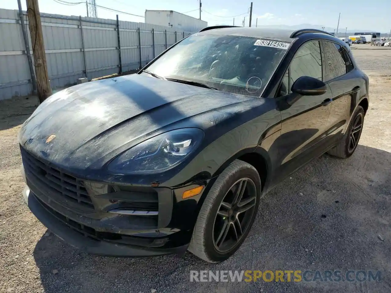 2 Photograph of a damaged car WP1AA2A50MLB10332 PORSCHE MACAN 2021