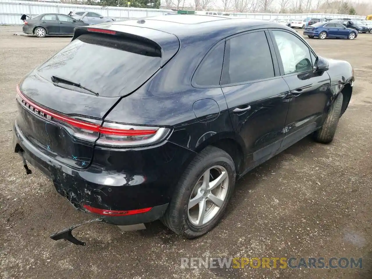 4 Фотография поврежденного автомобиля WP1AA2A50MLB11903 PORSCHE MACAN 2021