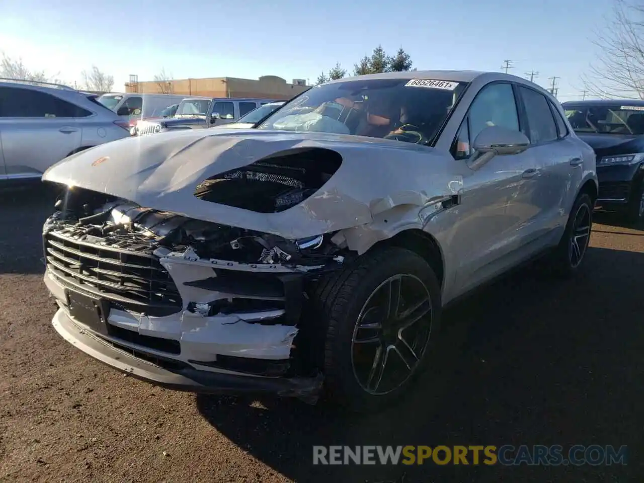 2 Photograph of a damaged car WP1AA2A50MLB14851 PORSCHE MACAN 2021