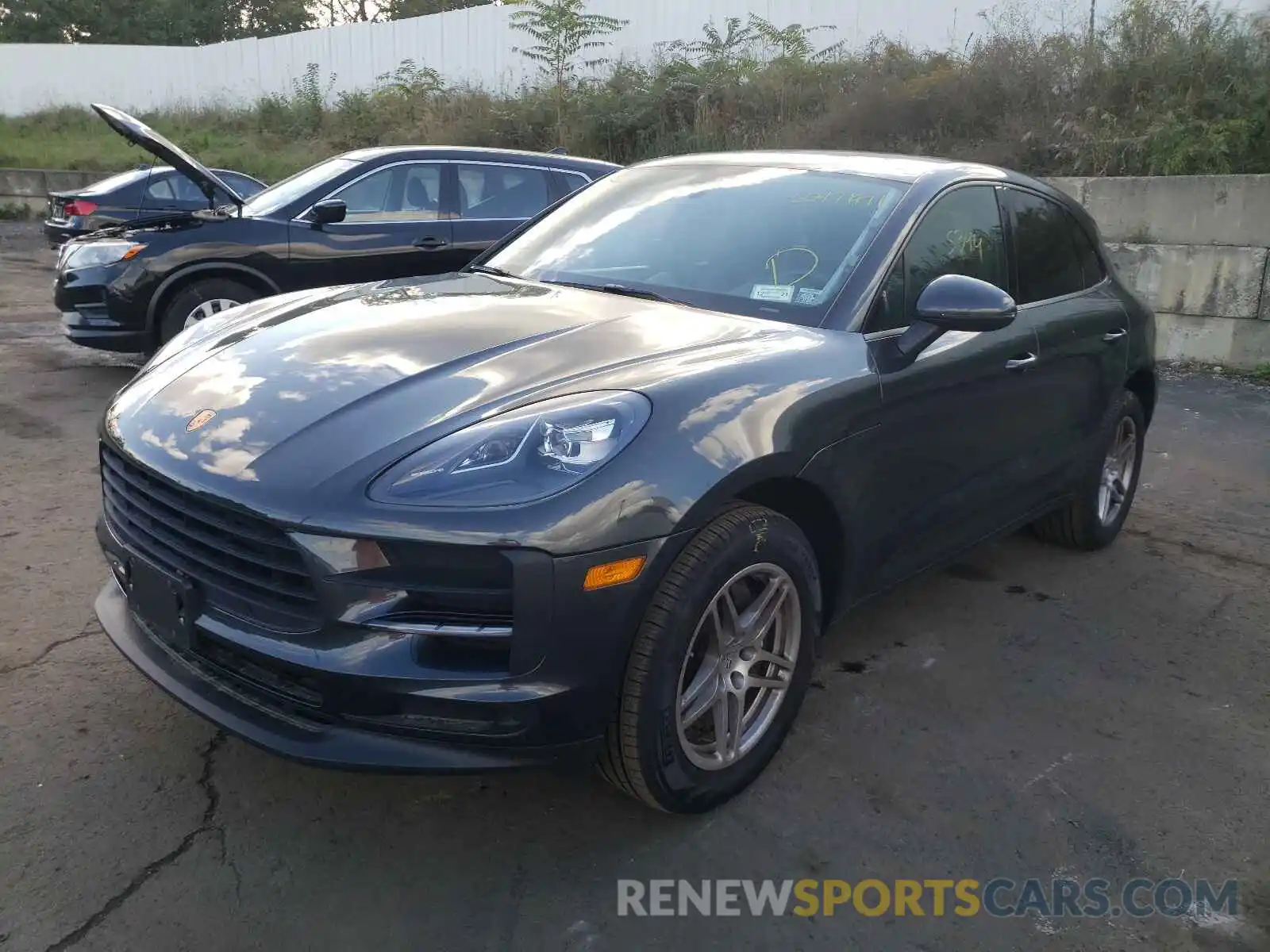 2 Photograph of a damaged car WP1AA2A51MLB02515 PORSCHE MACAN 2021