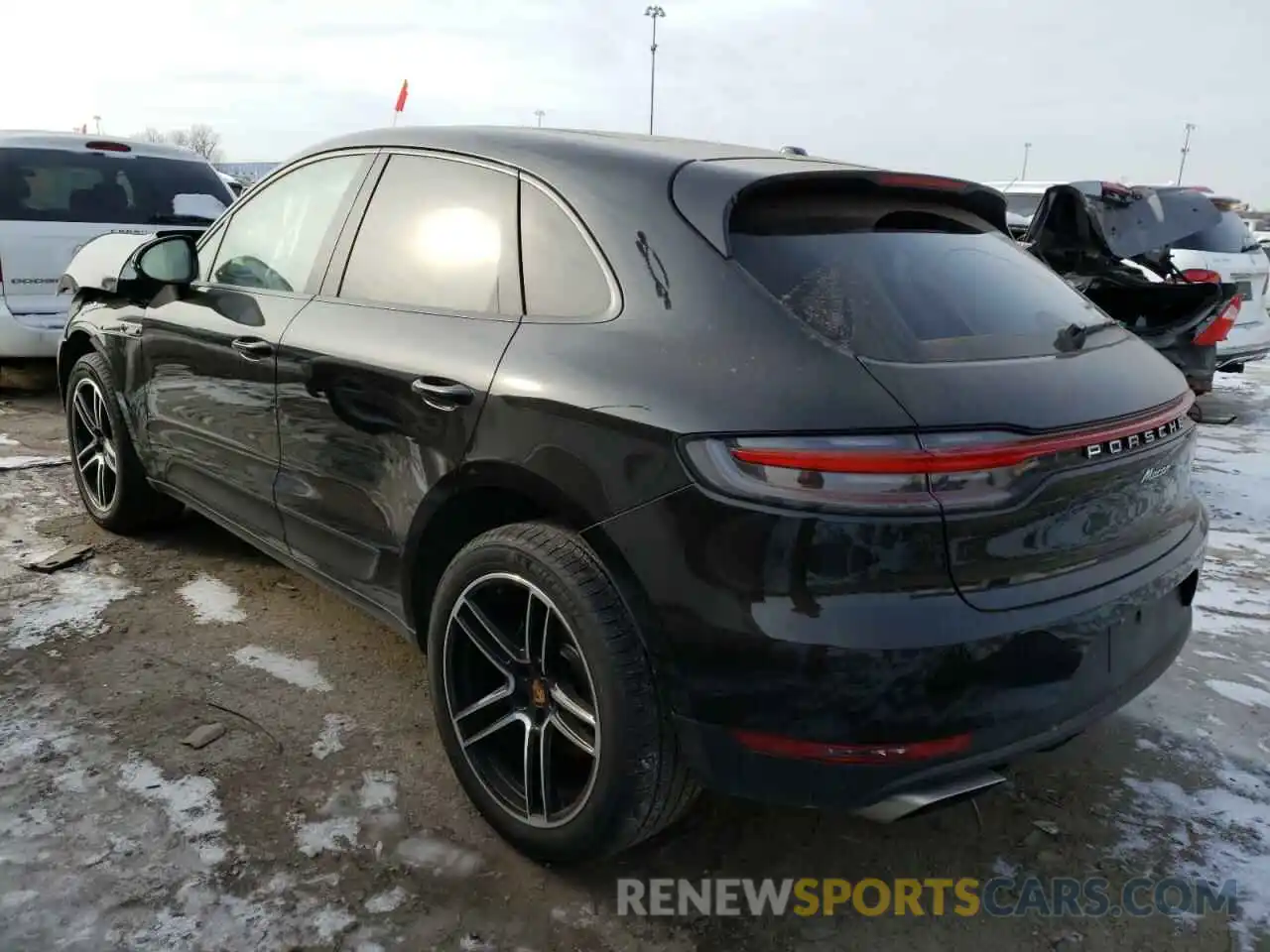 3 Фотография поврежденного автомобиля WP1AA2A51MLB03048 PORSCHE MACAN 2021