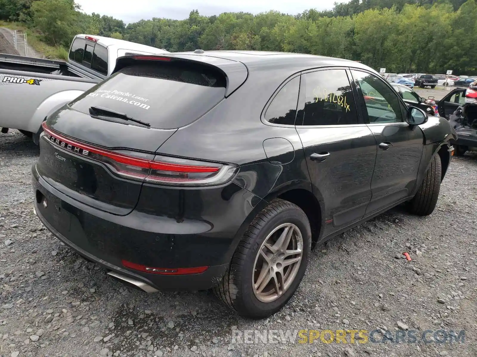 4 Photograph of a damaged car WP1AA2A51MLB04054 PORSCHE MACAN 2021