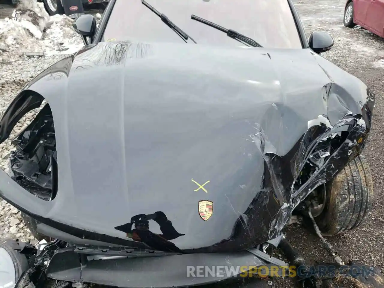 7 Photograph of a damaged car WP1AA2A51MLB10789 PORSCHE MACAN 2021