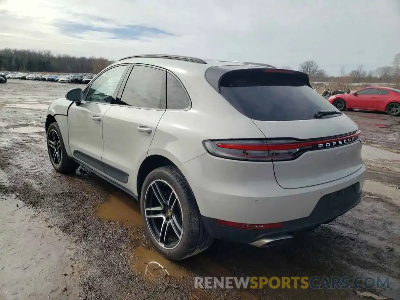 3 Photograph of a damaged car WP1AA2A52MLB04936 PORSCHE MACAN 2021