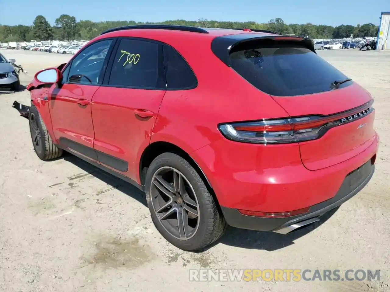 3 Photograph of a damaged car WP1AA2A52MLB06878 PORSCHE MACAN 2021