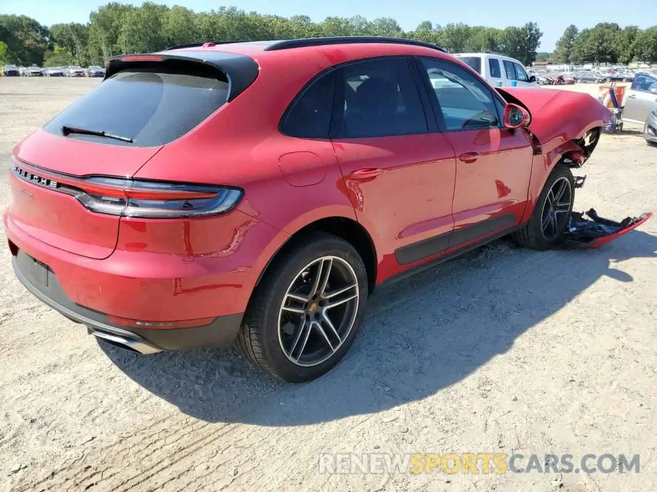 4 Photograph of a damaged car WP1AA2A52MLB06878 PORSCHE MACAN 2021