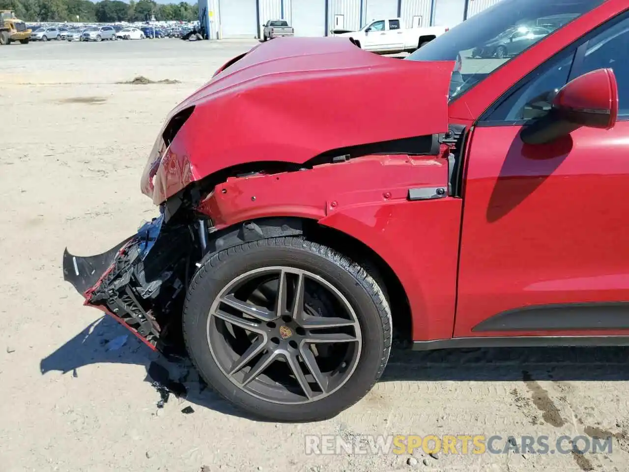 9 Photograph of a damaged car WP1AA2A52MLB06878 PORSCHE MACAN 2021