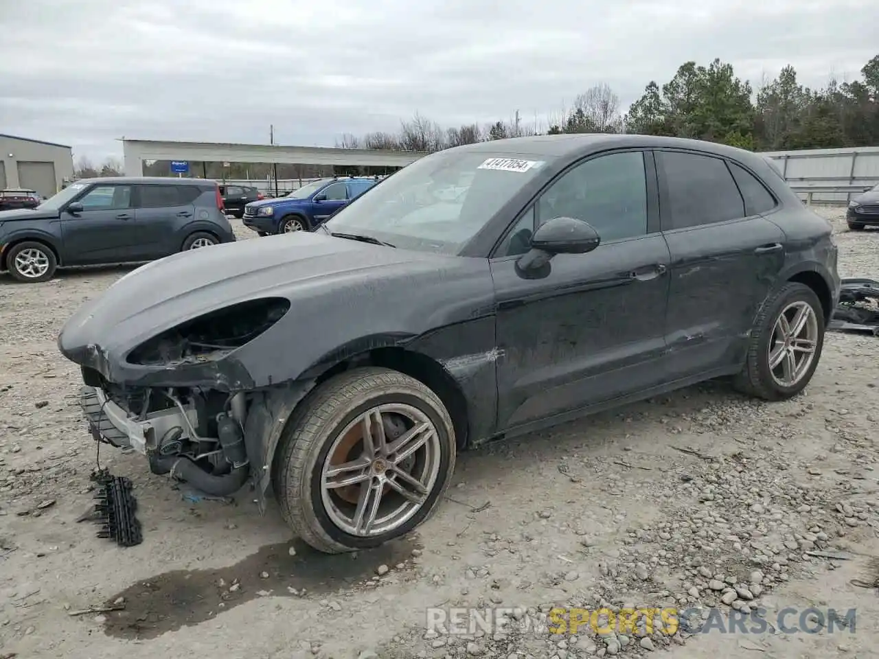 1 Photograph of a damaged car WP1AA2A52MLB07190 PORSCHE MACAN 2021