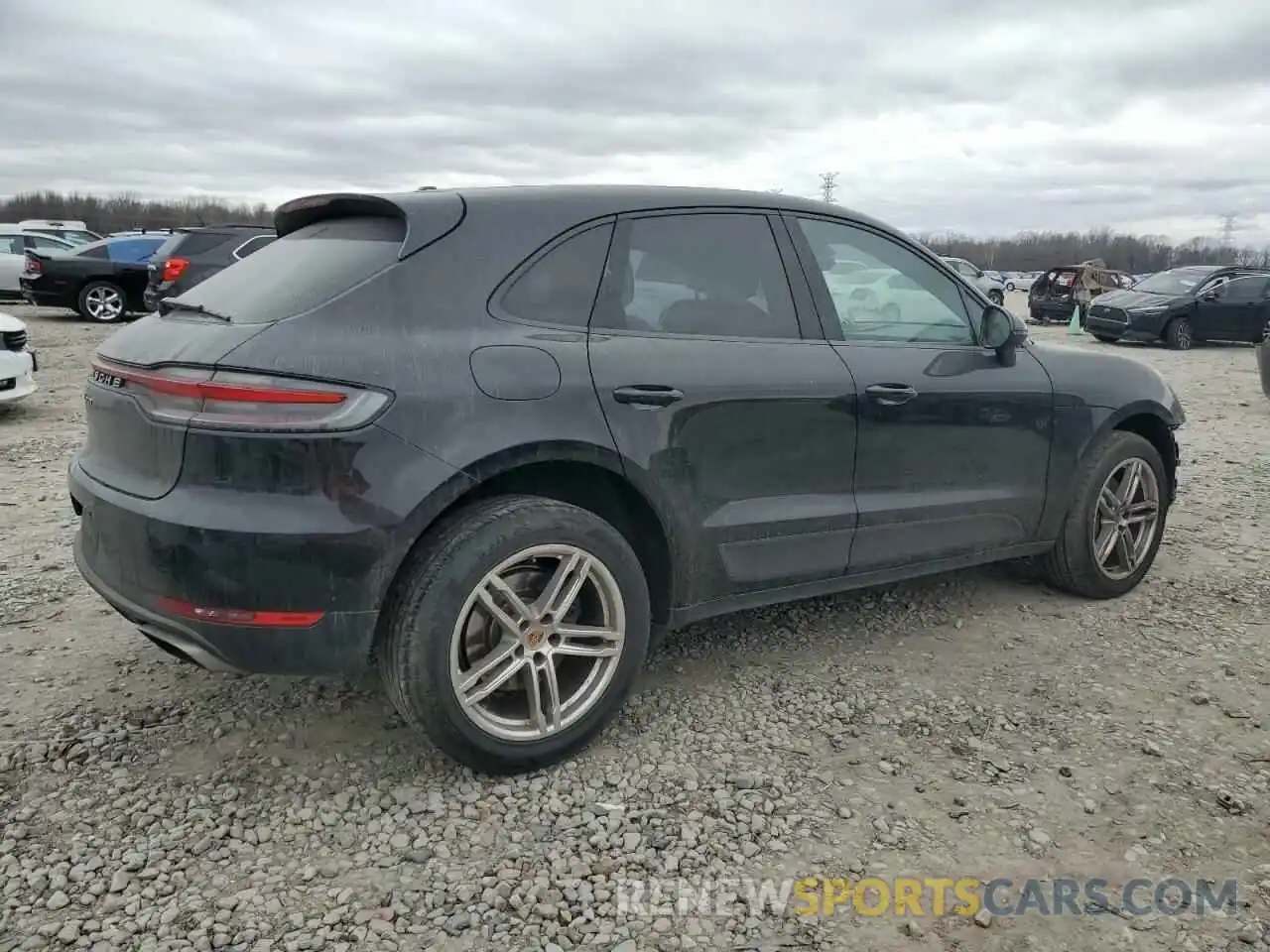 3 Photograph of a damaged car WP1AA2A52MLB07190 PORSCHE MACAN 2021