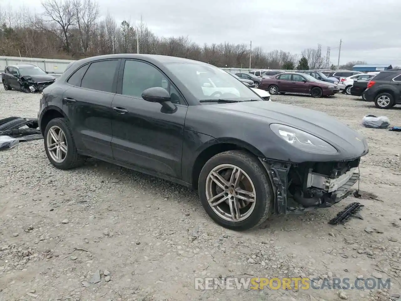 4 Photograph of a damaged car WP1AA2A52MLB07190 PORSCHE MACAN 2021