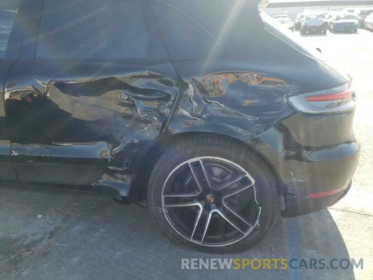 9 Photograph of a damaged car WP1AA2A52MLB12244 PORSCHE MACAN 2021