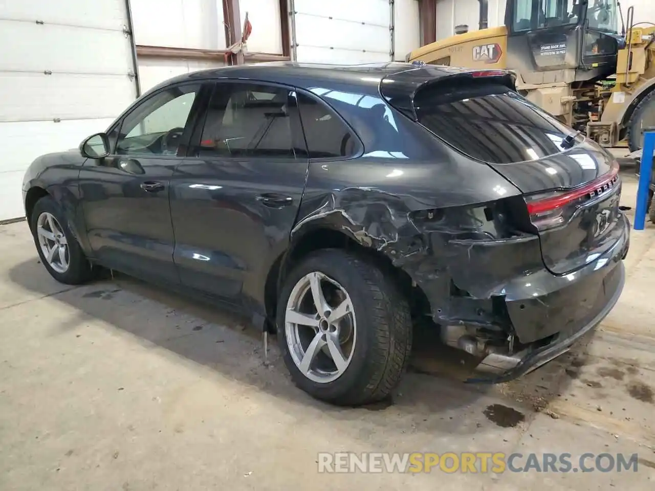 2 Photograph of a damaged car WP1AA2A52MLB17203 PORSCHE MACAN 2021