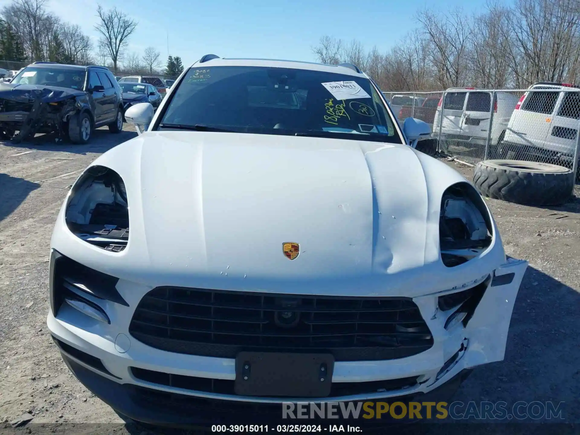 12 Photograph of a damaged car WP1AA2A52MLB18190 PORSCHE MACAN 2021