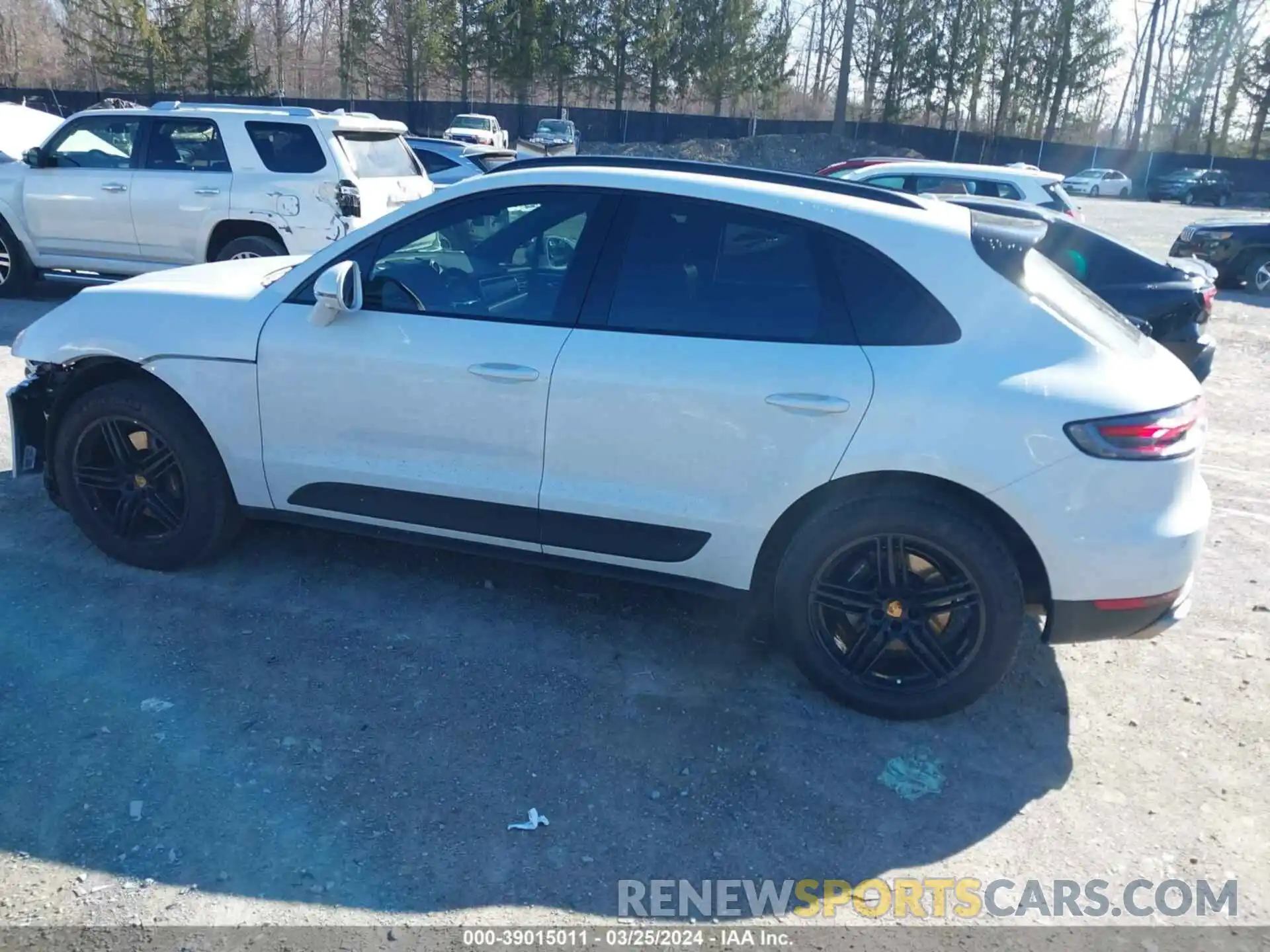 14 Photograph of a damaged car WP1AA2A52MLB18190 PORSCHE MACAN 2021