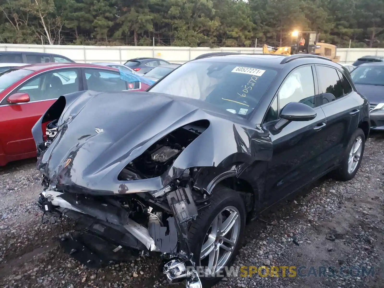 2 Photograph of a damaged car WP1AA2A53MLB06873 PORSCHE MACAN 2021