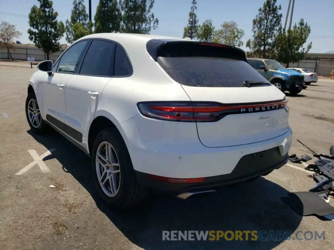 3 Photograph of a damaged car WP1AA2A53MLB07229 PORSCHE MACAN 2021