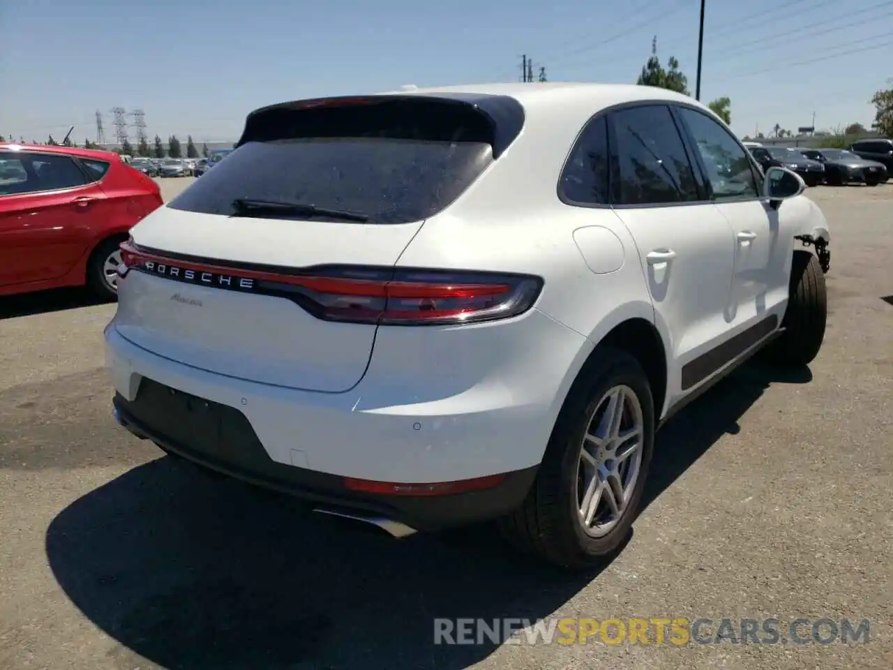 4 Photograph of a damaged car WP1AA2A53MLB07229 PORSCHE MACAN 2021