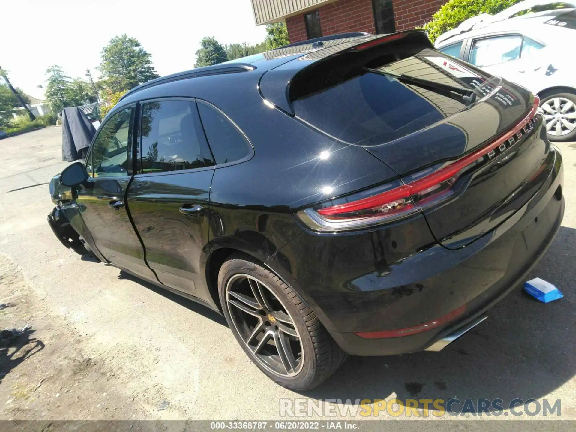 3 Фотография поврежденного автомобиля WP1AA2A53MLB13953 PORSCHE MACAN 2021