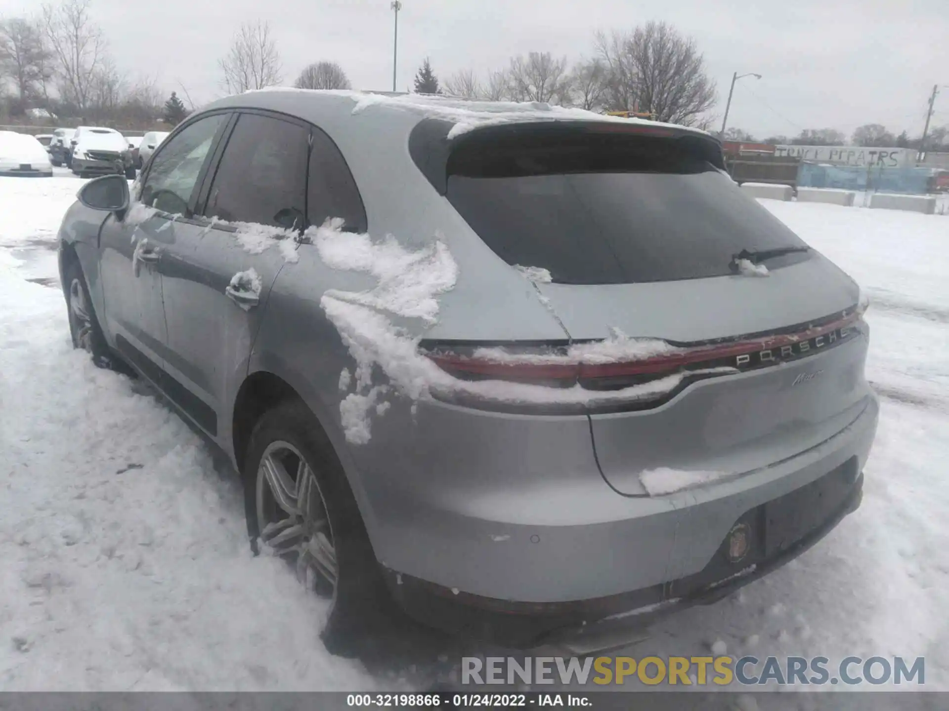 3 Photograph of a damaged car WP1AA2A54MLB00385 PORSCHE MACAN 2021