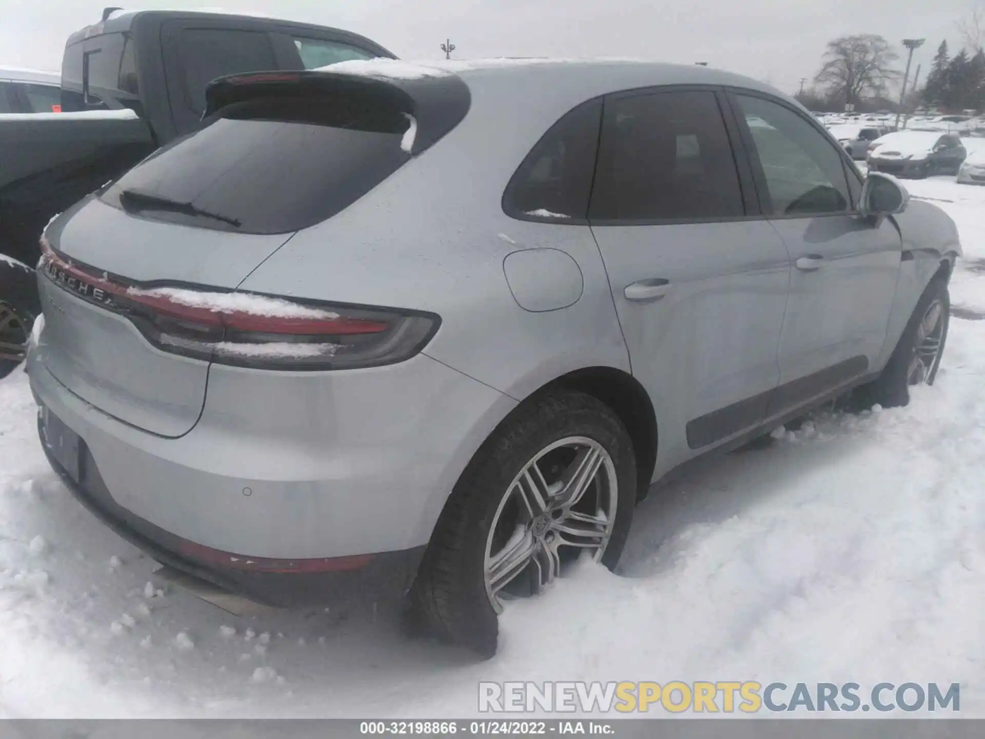 4 Photograph of a damaged car WP1AA2A54MLB00385 PORSCHE MACAN 2021