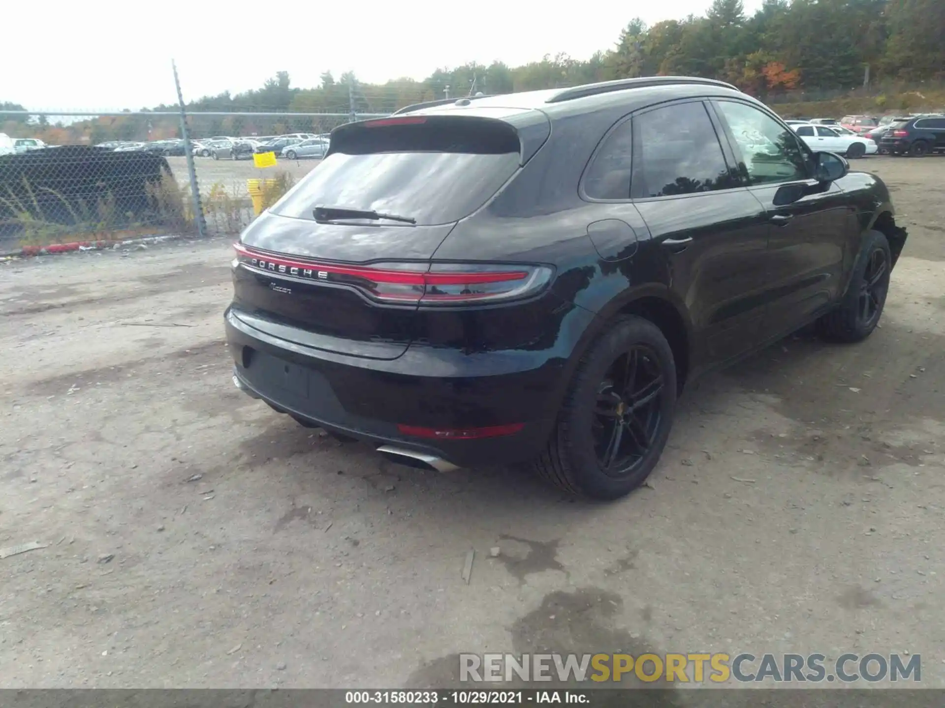 4 Photograph of a damaged car WP1AA2A54MLB09653 PORSCHE MACAN 2021