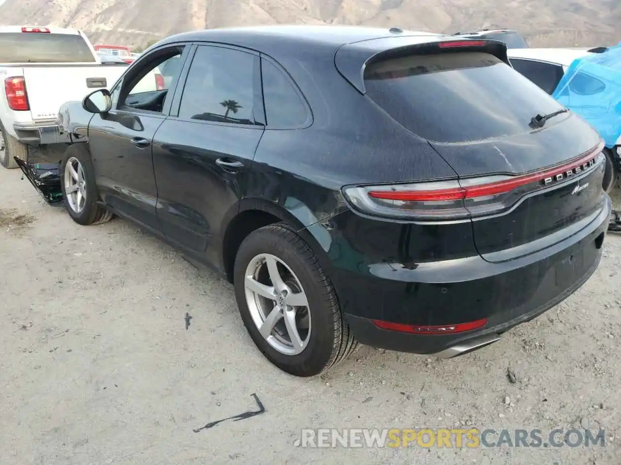 3 Photograph of a damaged car WP1AA2A55MLB00718 PORSCHE MACAN 2021