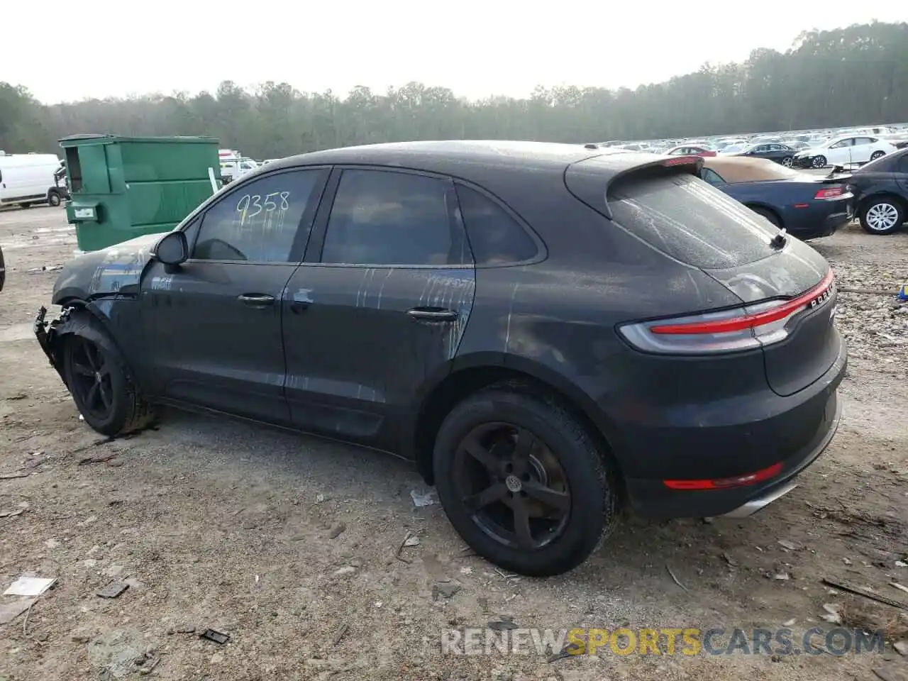 3 Photograph of a damaged car WP1AA2A55MLB04204 PORSCHE MACAN 2021