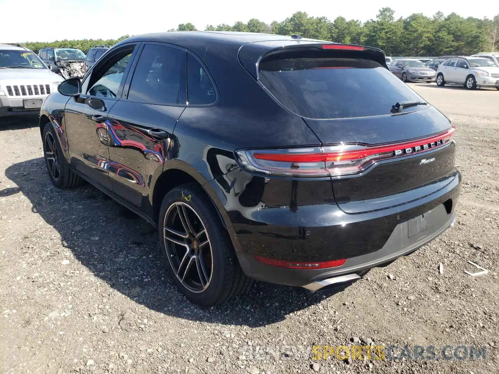 3 Photograph of a damaged car WP1AA2A55MLB06261 PORSCHE MACAN 2021