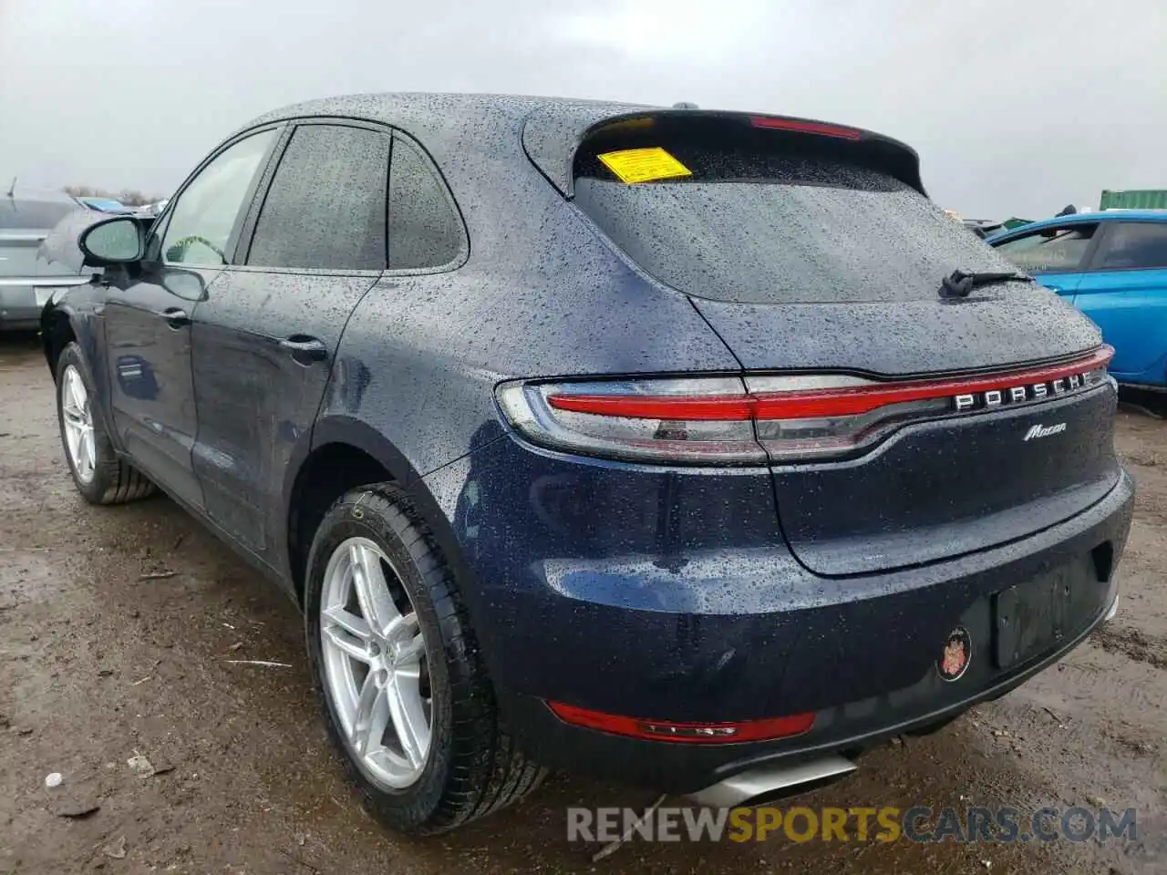 3 Photograph of a damaged car WP1AA2A56MLB00923 PORSCHE MACAN 2021