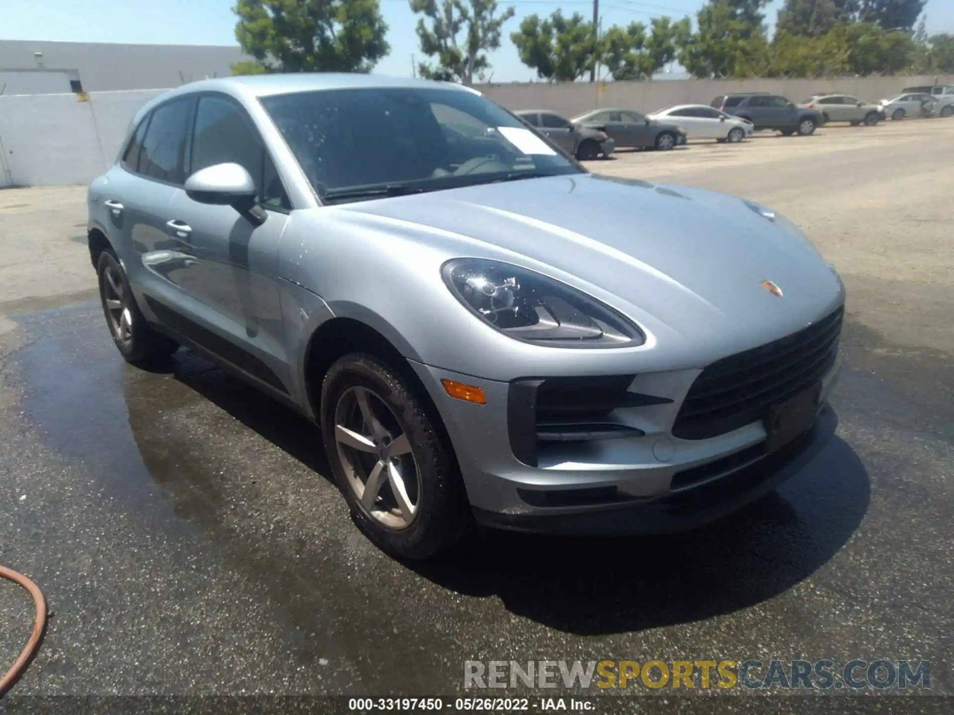 1 Photograph of a damaged car WP1AA2A56MLB04101 PORSCHE MACAN 2021