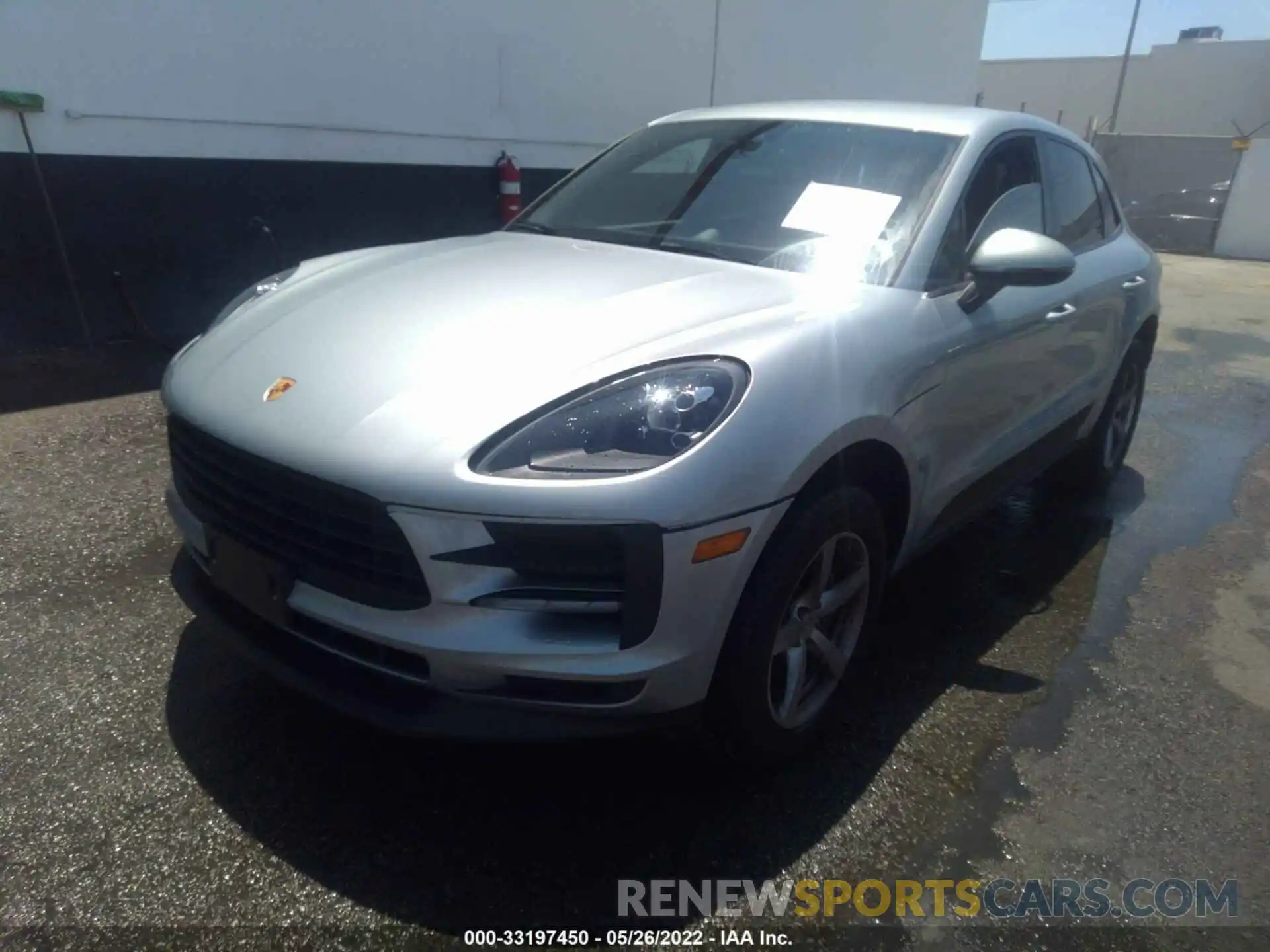 2 Photograph of a damaged car WP1AA2A56MLB04101 PORSCHE MACAN 2021