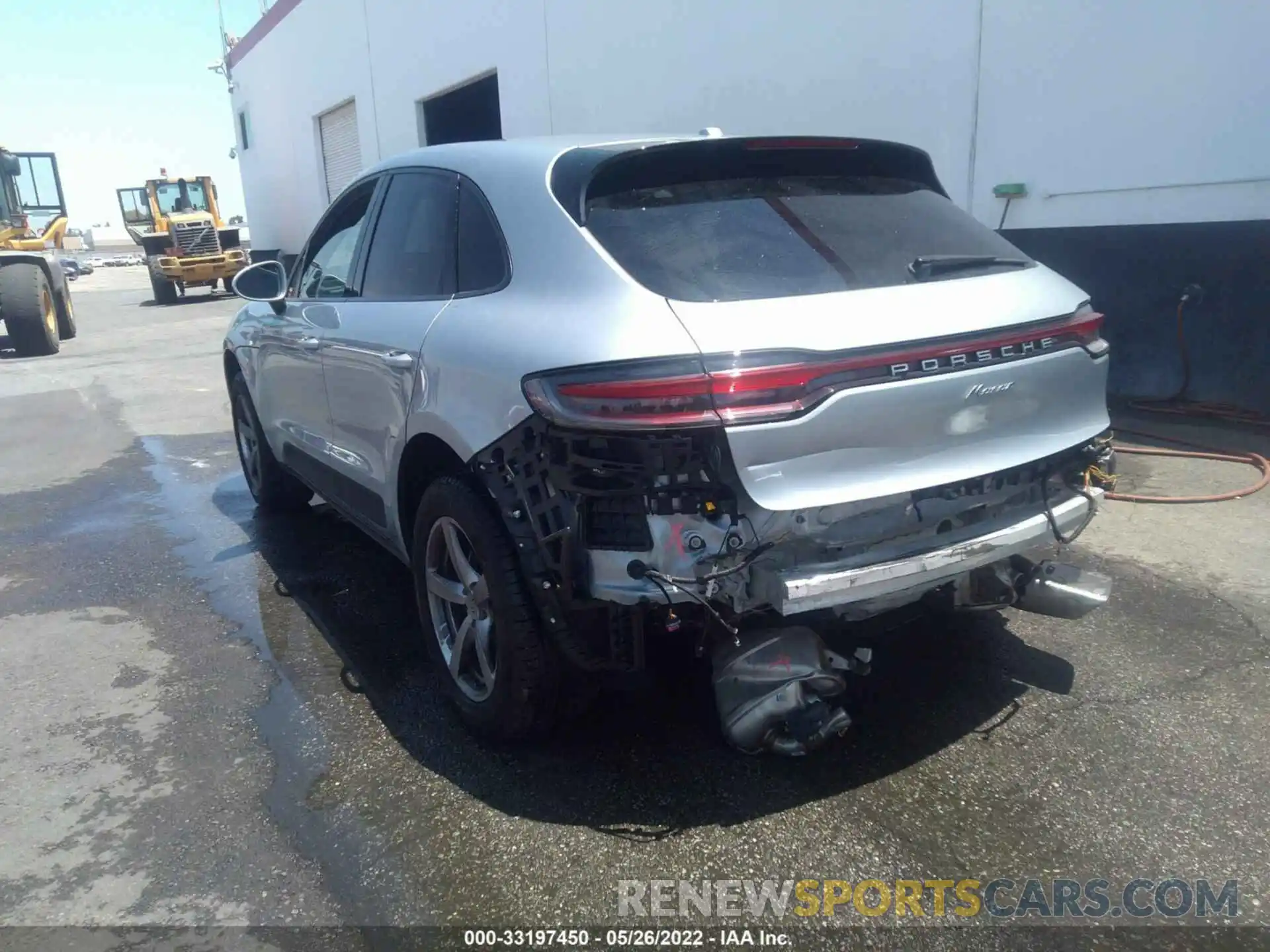 3 Photograph of a damaged car WP1AA2A56MLB04101 PORSCHE MACAN 2021