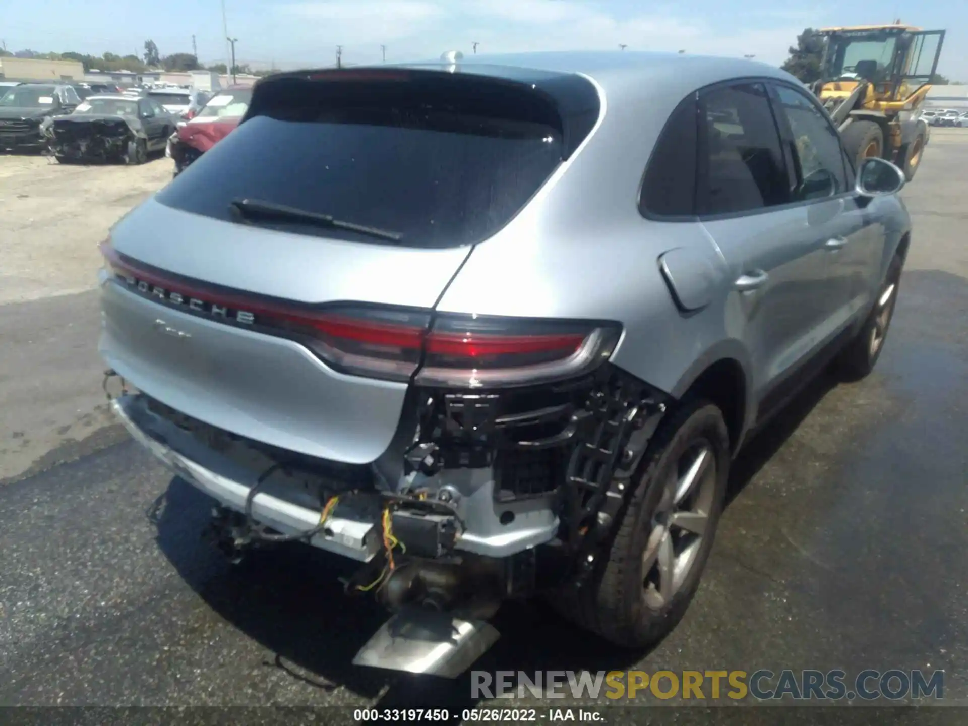 4 Photograph of a damaged car WP1AA2A56MLB04101 PORSCHE MACAN 2021