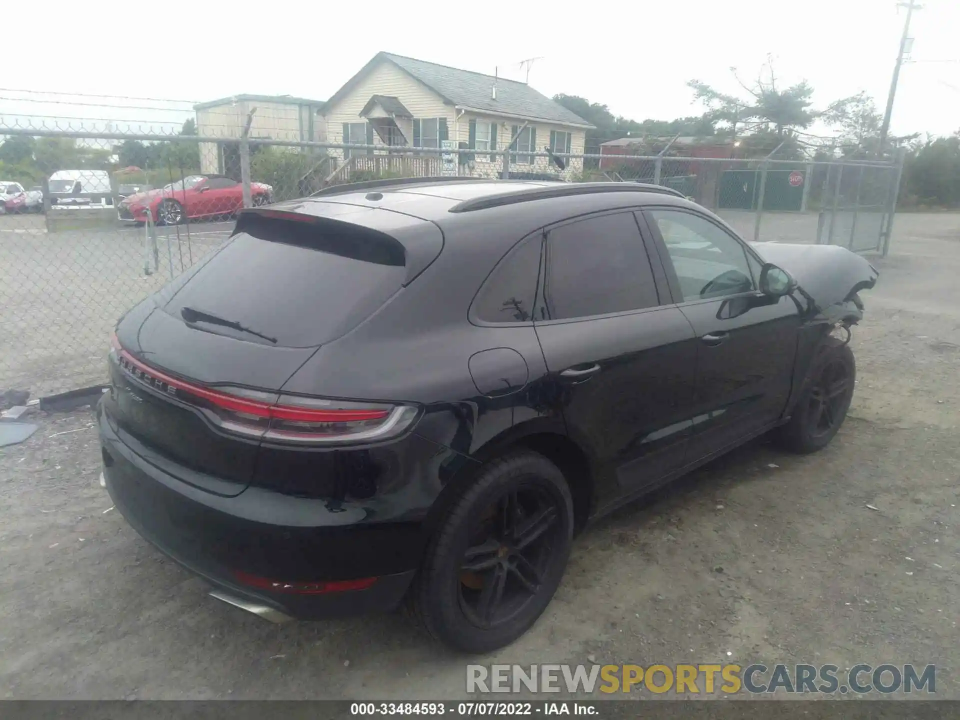 4 Photograph of a damaged car WP1AA2A56MLB05264 PORSCHE MACAN 2021