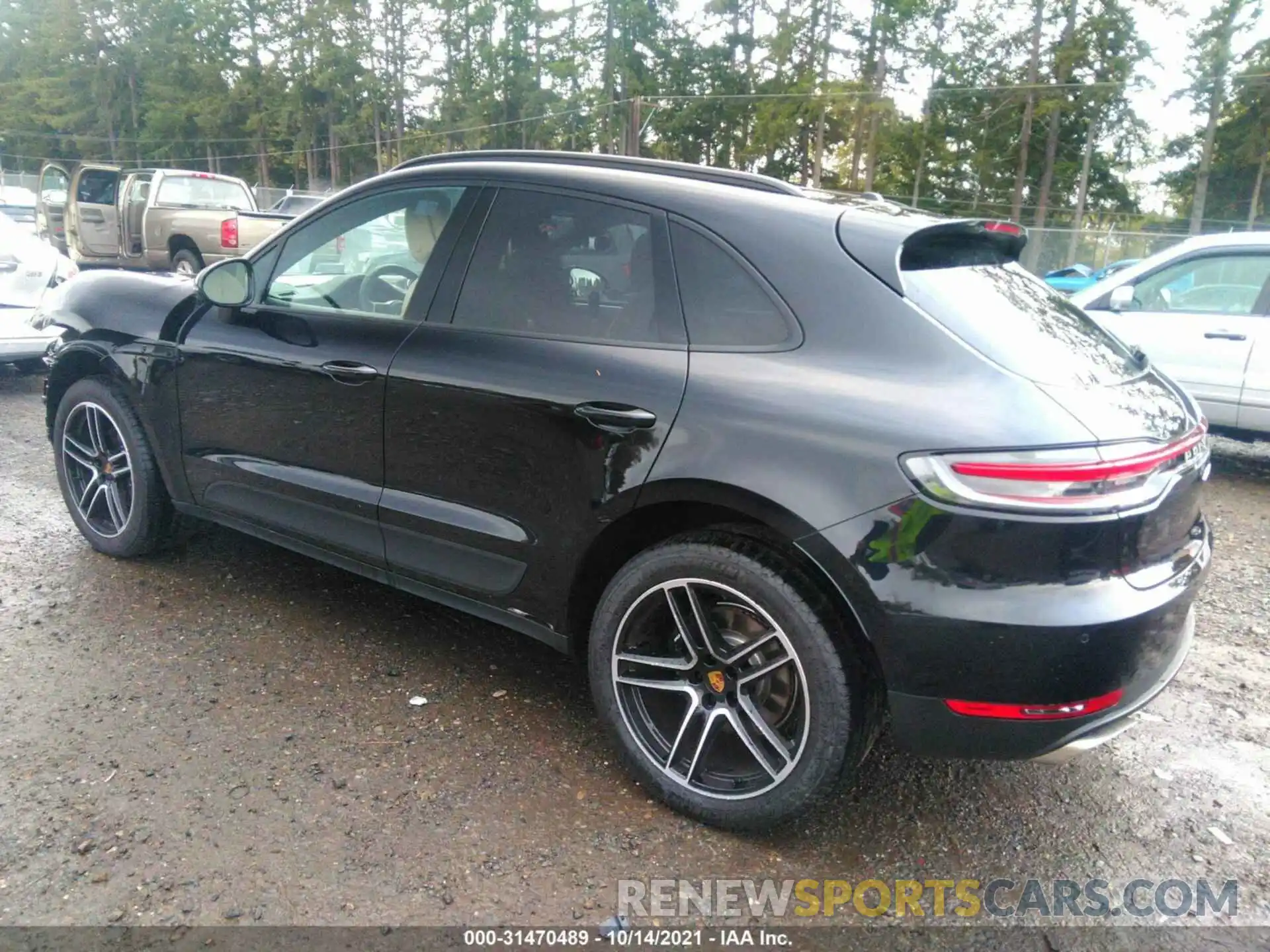 3 Фотография поврежденного автомобиля WP1AA2A56MLB05412 PORSCHE MACAN 2021