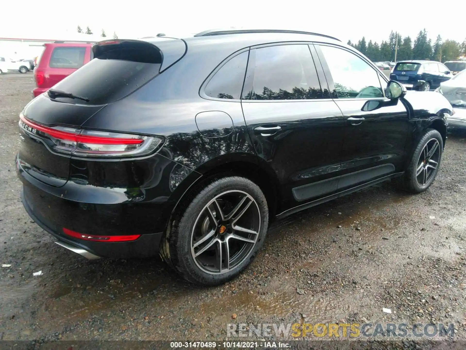 4 Фотография поврежденного автомобиля WP1AA2A56MLB05412 PORSCHE MACAN 2021