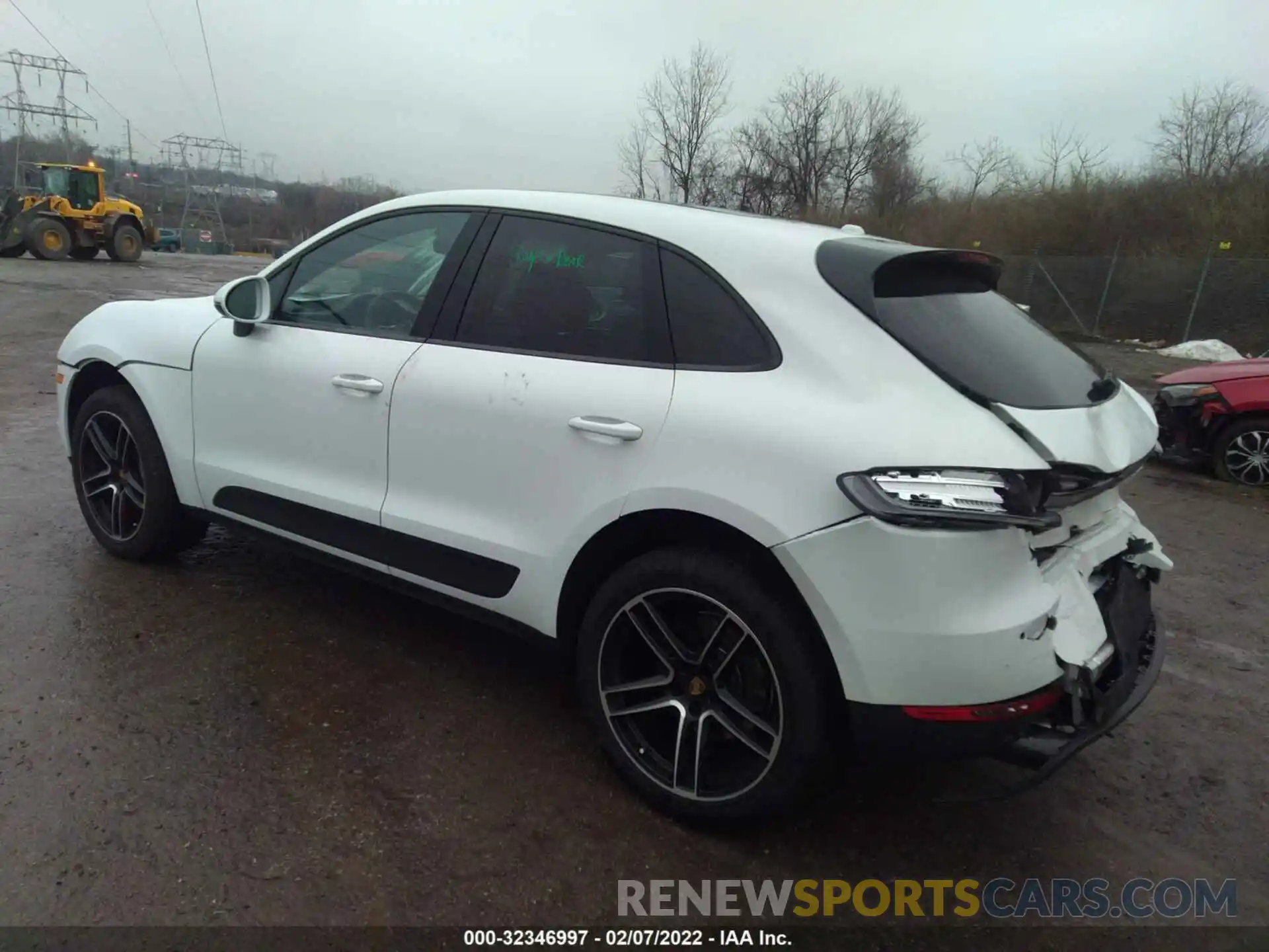 3 Photograph of a damaged car WP1AA2A56MLB07841 PORSCHE MACAN 2021