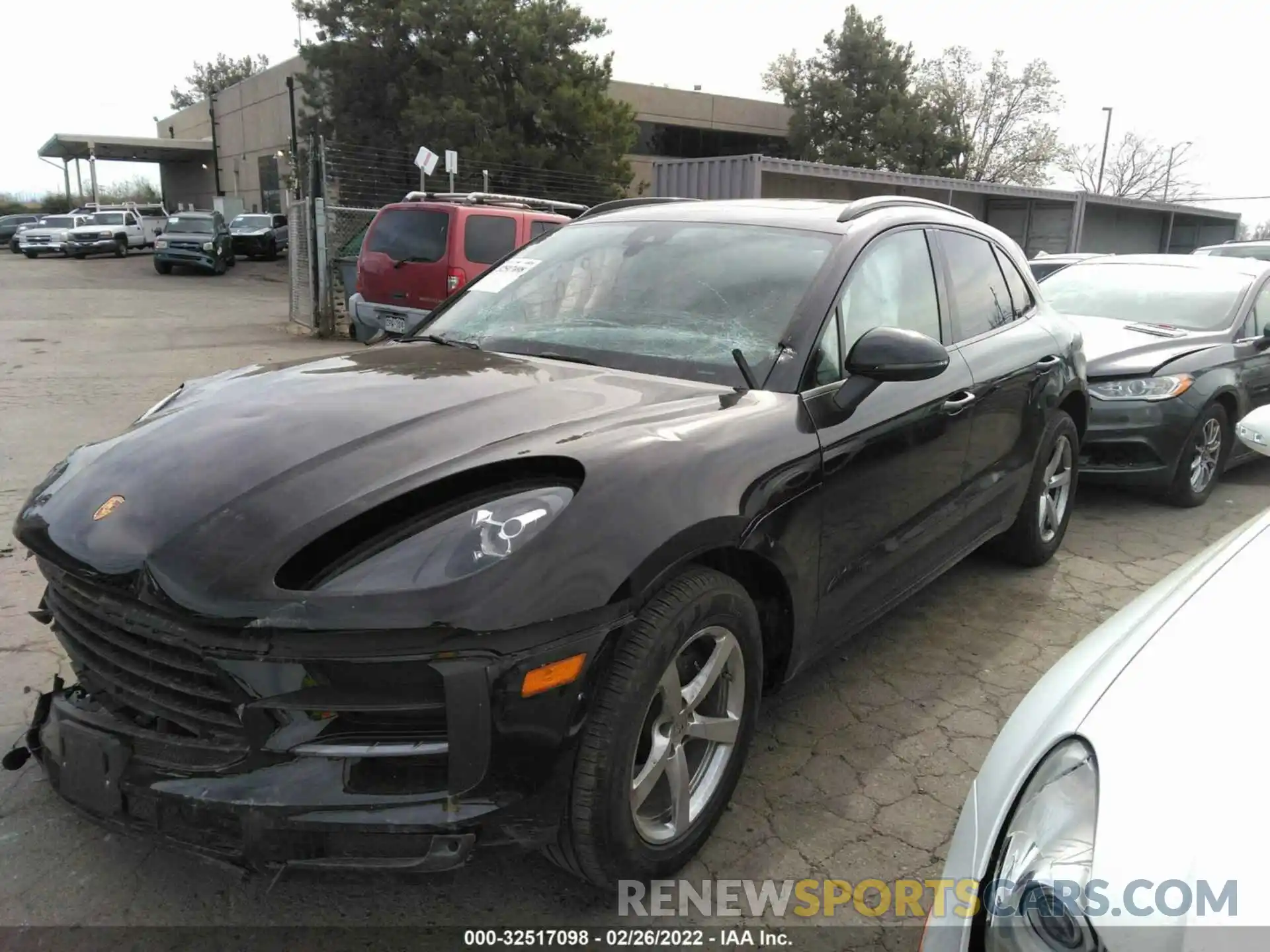 2 Photograph of a damaged car WP1AA2A56MLB08570 PORSCHE MACAN 2021