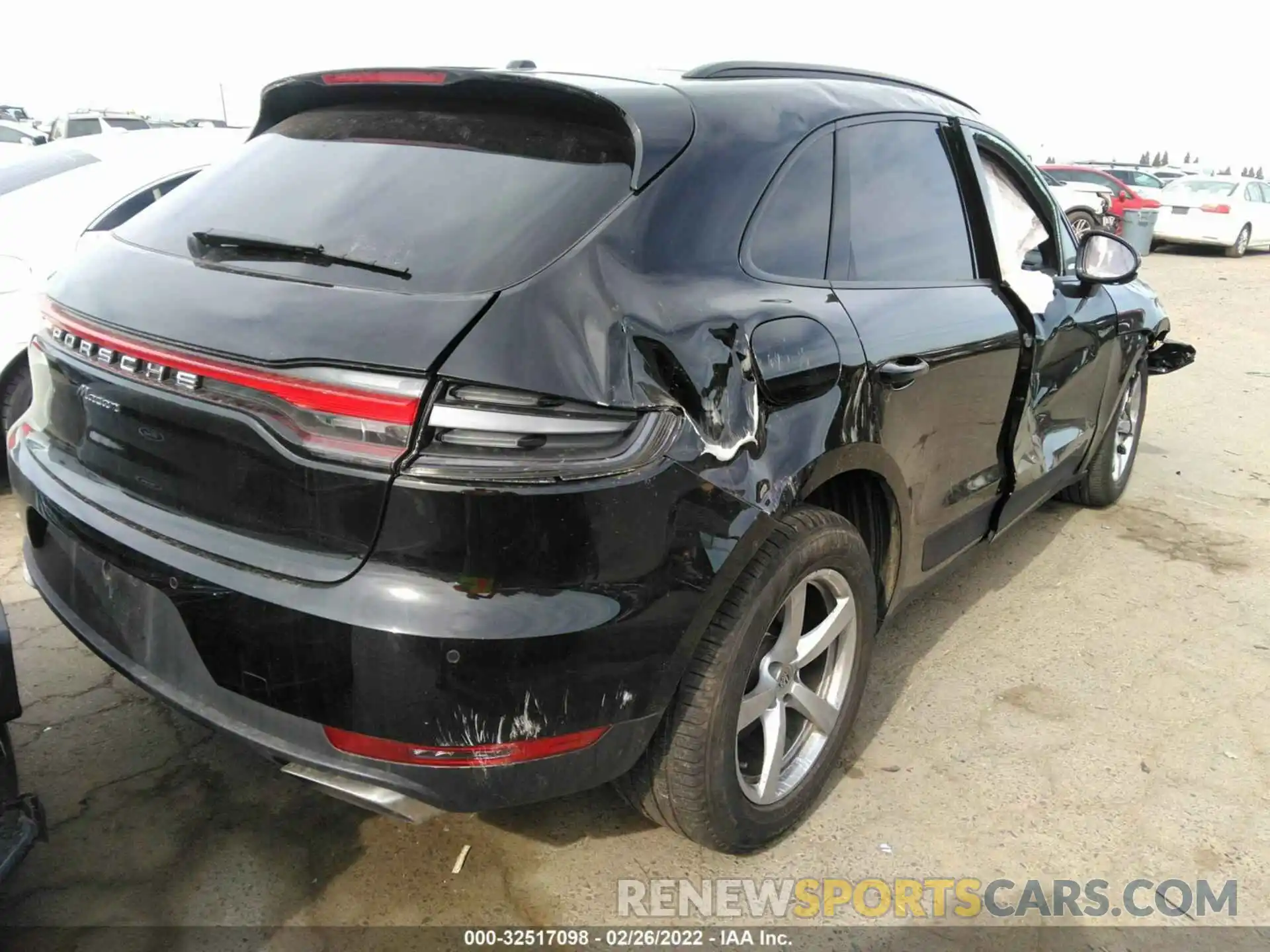 4 Photograph of a damaged car WP1AA2A56MLB08570 PORSCHE MACAN 2021