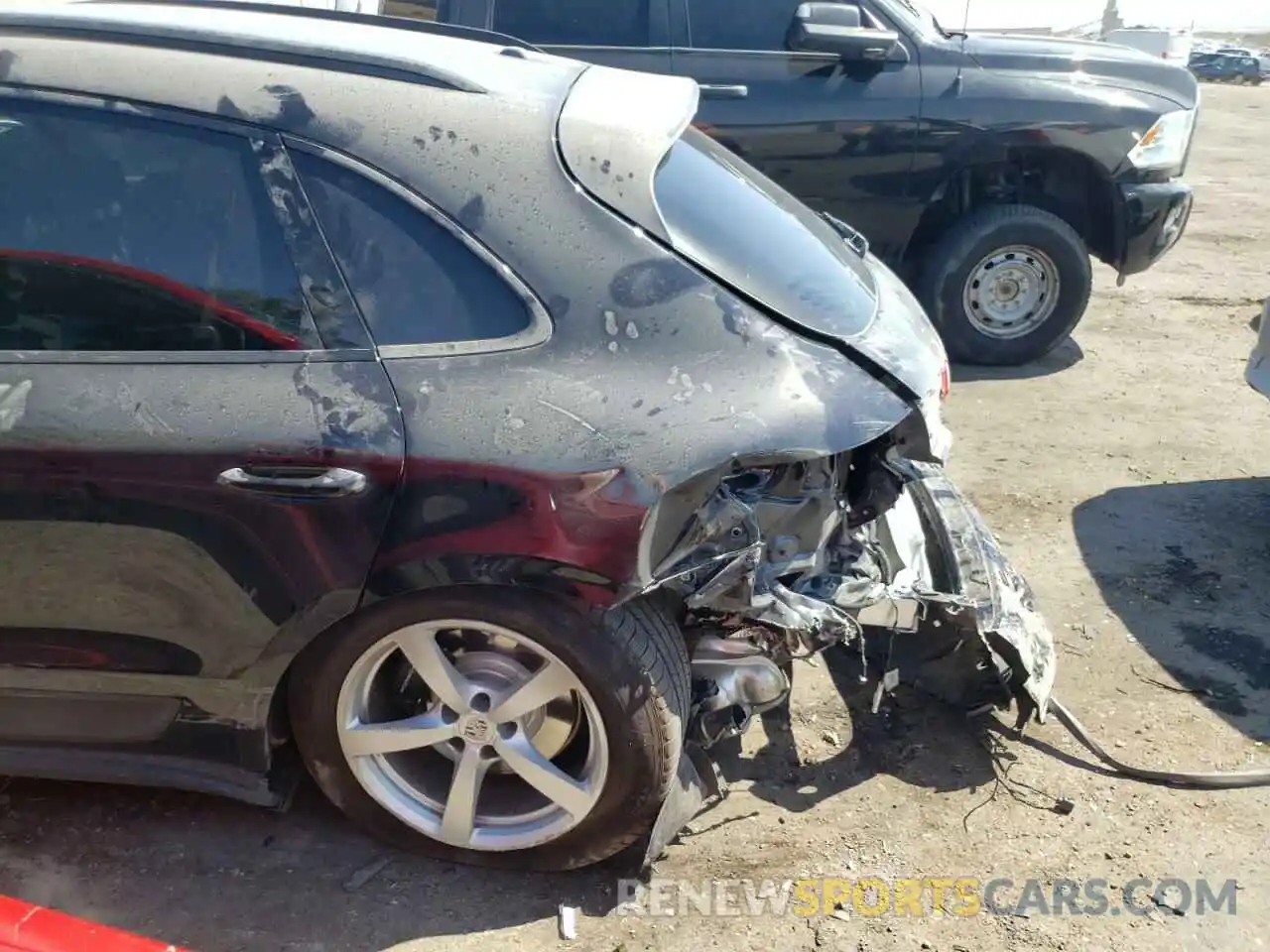 9 Photograph of a damaged car WP1AA2A56MLB13915 PORSCHE MACAN 2021