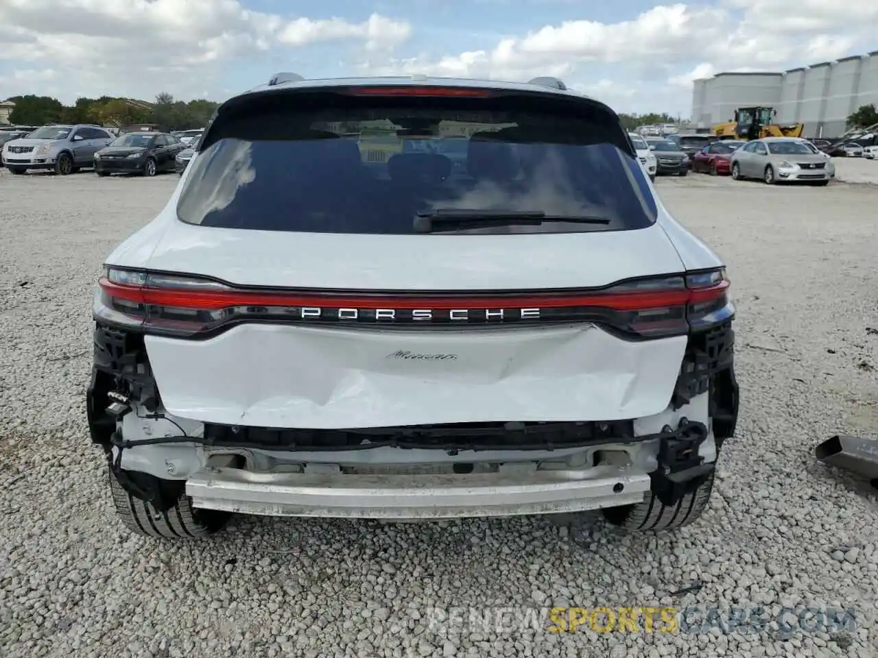 6 Photograph of a damaged car WP1AA2A56MLB15485 PORSCHE MACAN 2021