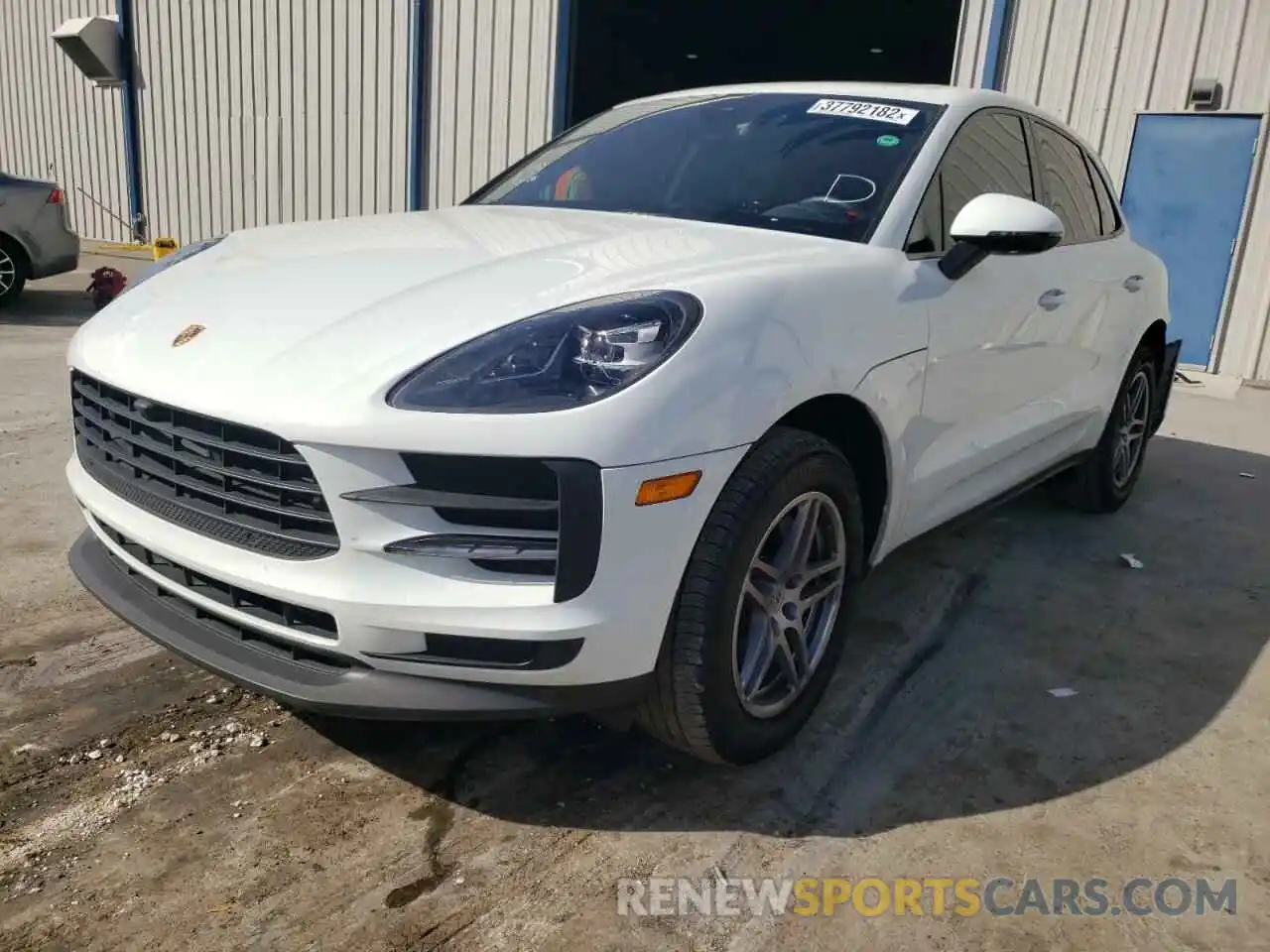 2 Photograph of a damaged car WP1AA2A57MLB00249 PORSCHE MACAN 2021