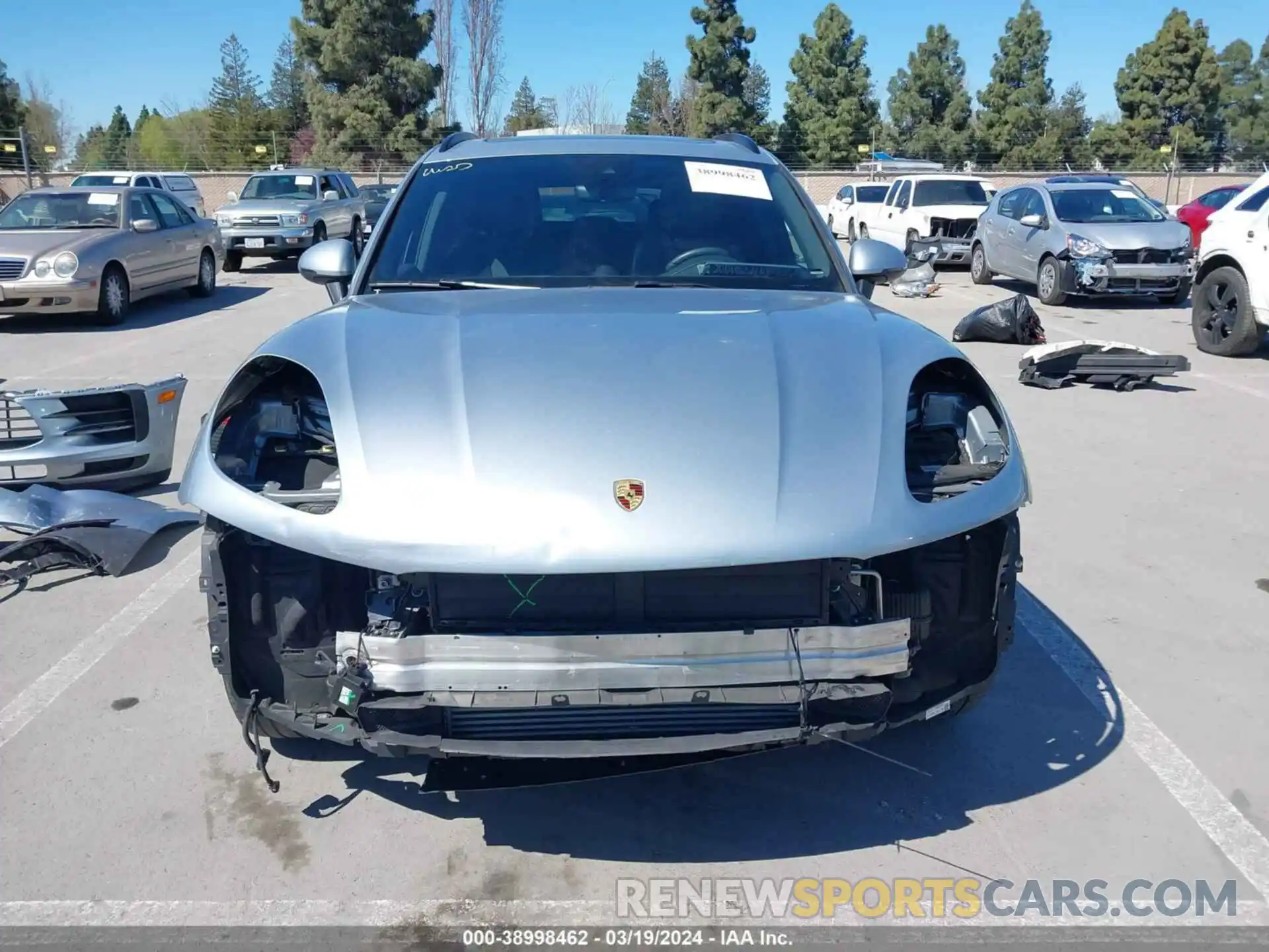 13 Photograph of a damaged car WP1AA2A57MLB05631 PORSCHE MACAN 2021