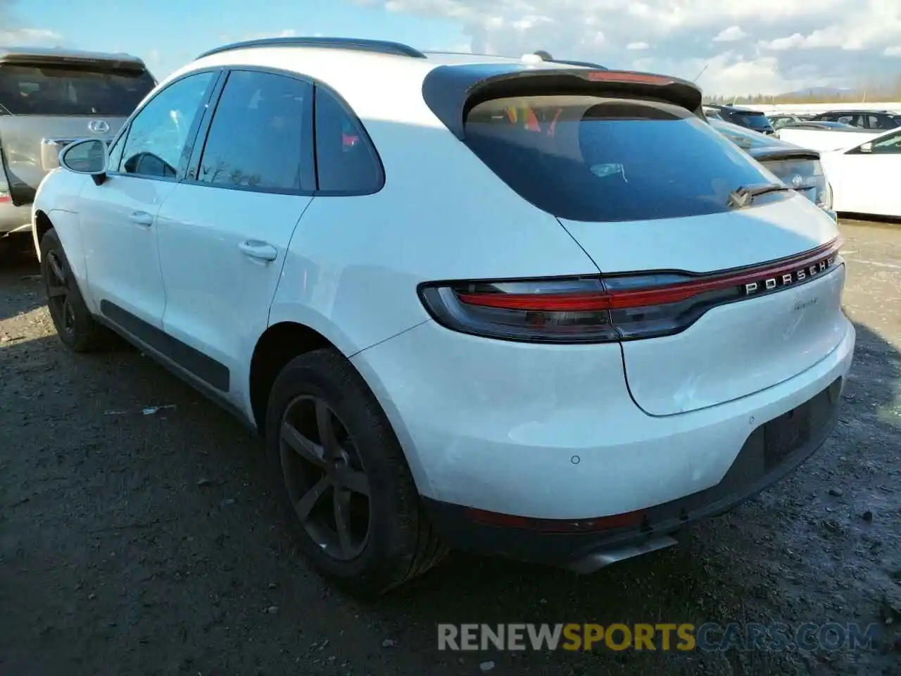 3 Photograph of a damaged car WP1AA2A57MLB09209 PORSCHE MACAN 2021