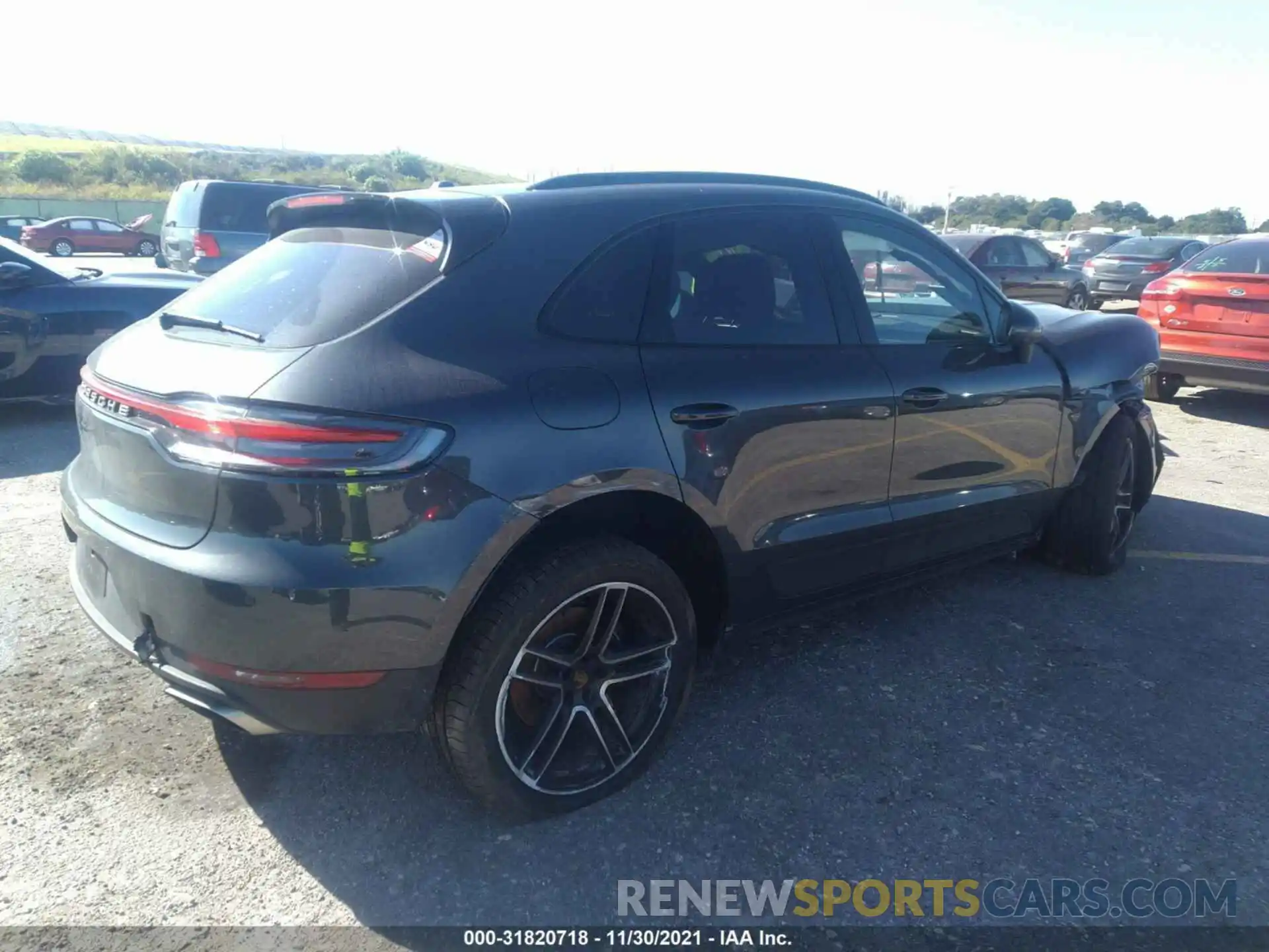 4 Photograph of a damaged car WP1AA2A57MLB11879 PORSCHE MACAN 2021